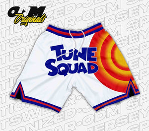 TUNE SQUAD Retro Shorts WHITE