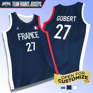 Team FRANCE Official Olympic Jerseys Blue