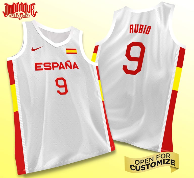 Team SPAIN OFFICIAL OLYMPIC Light Jersey