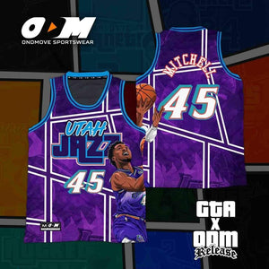 Utah Jazz ODM x GTA Concept Jersey