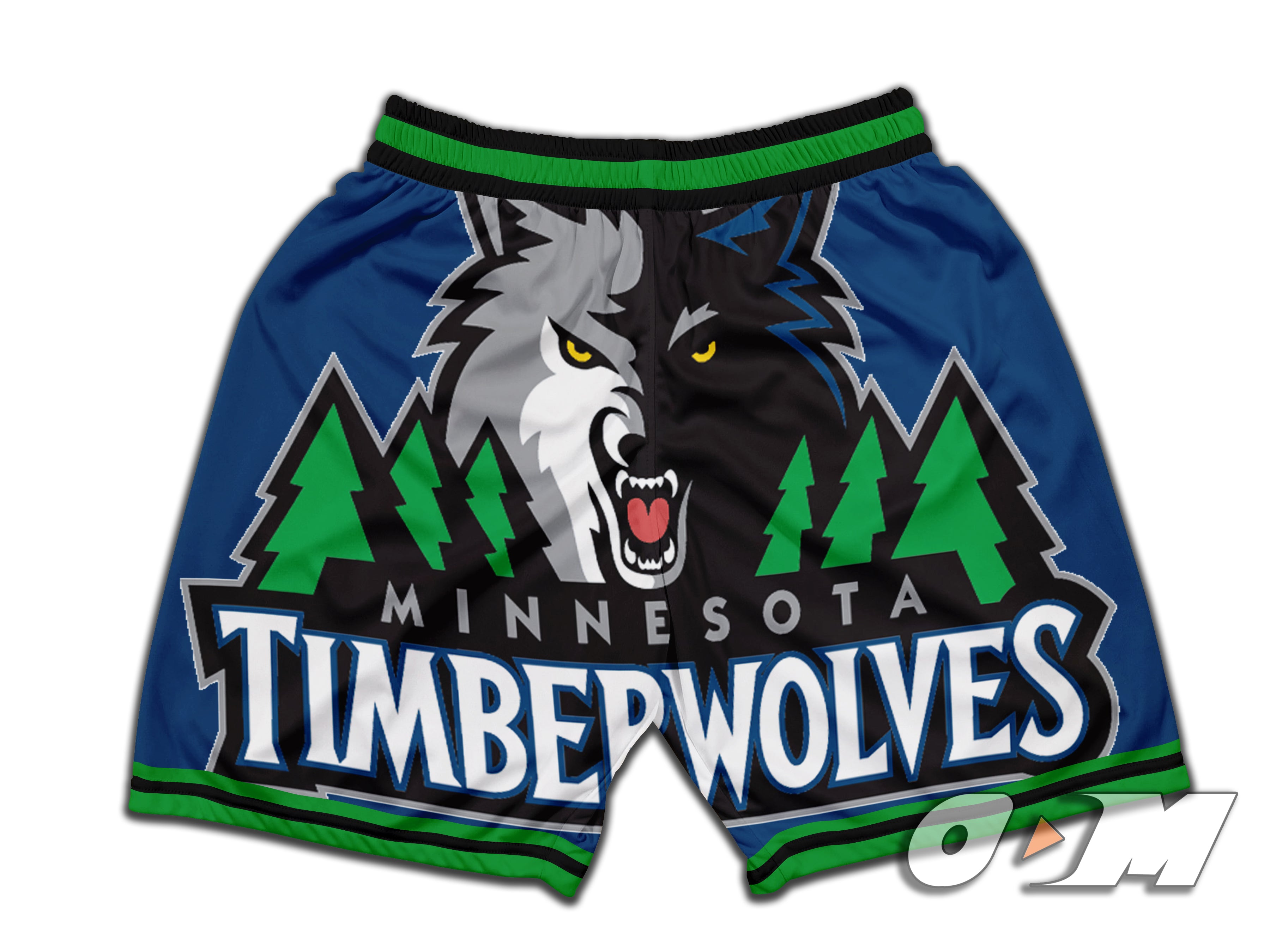 Minnesota Timberwolves Retro Shorts