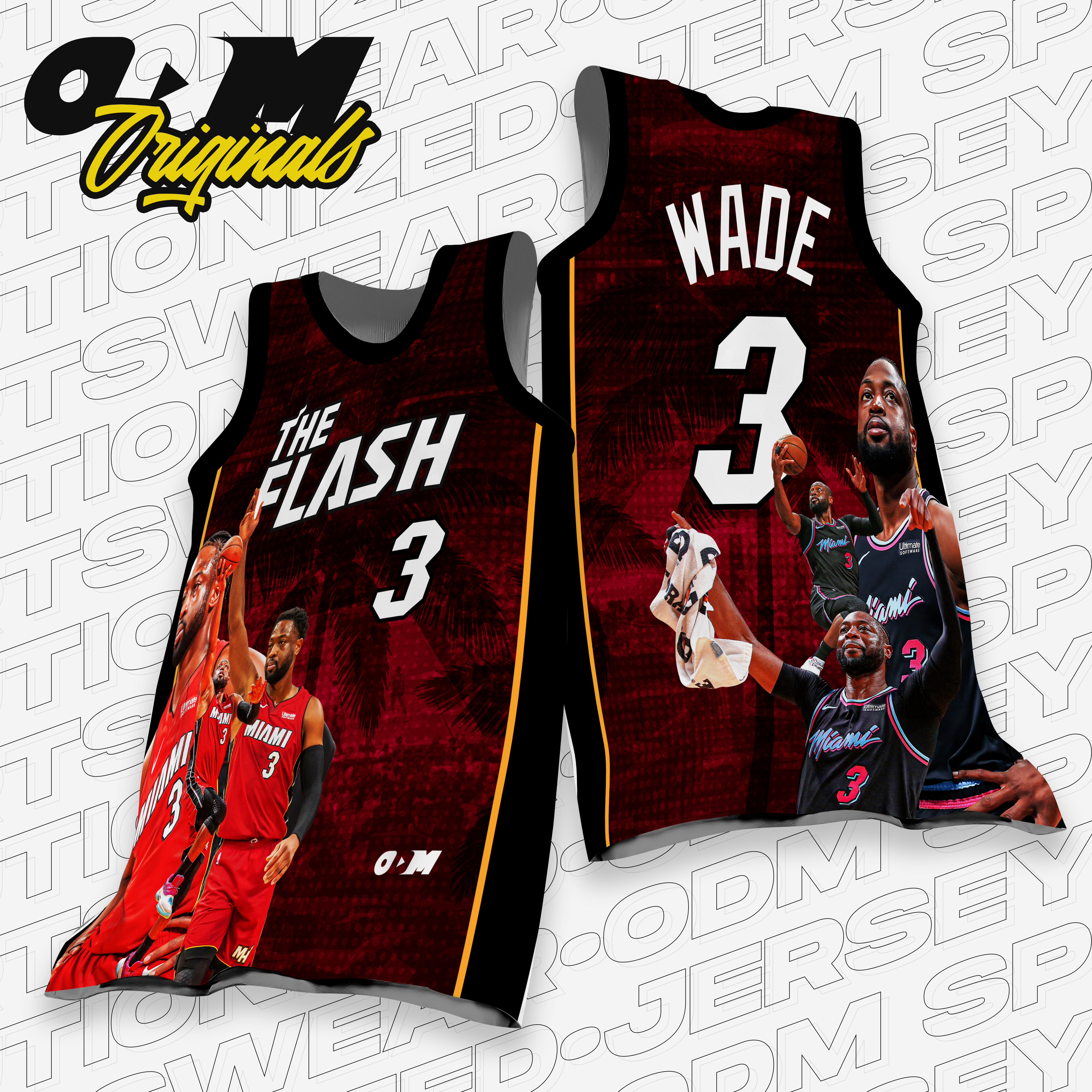Wade THE FLASH x ODM Concept Jersey