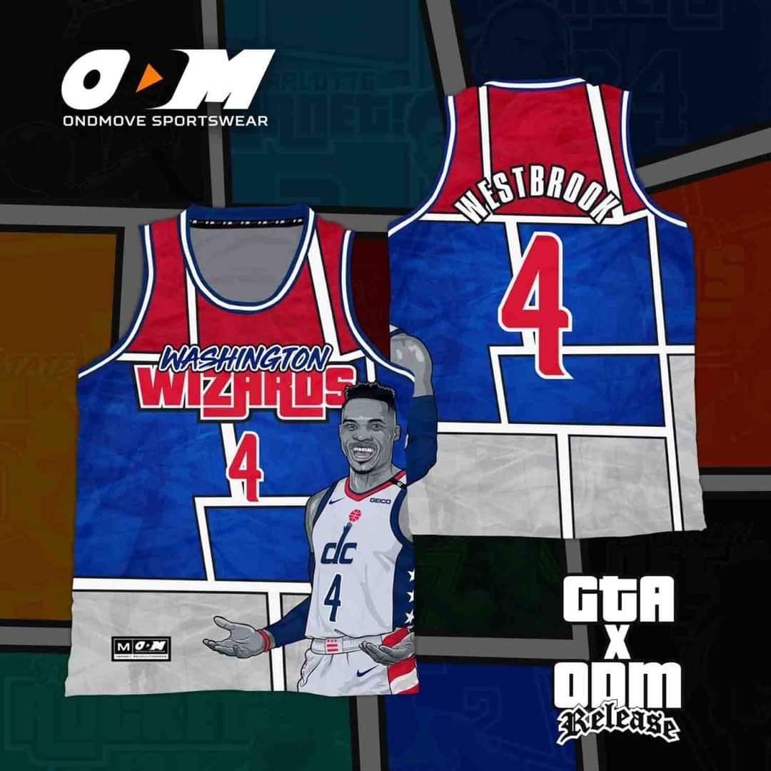Washington Wizards ODM x GTA Concept Jersey