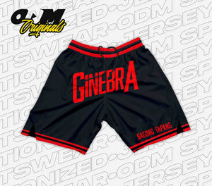 ONE GINEBRA NATION Black Retro Shorts