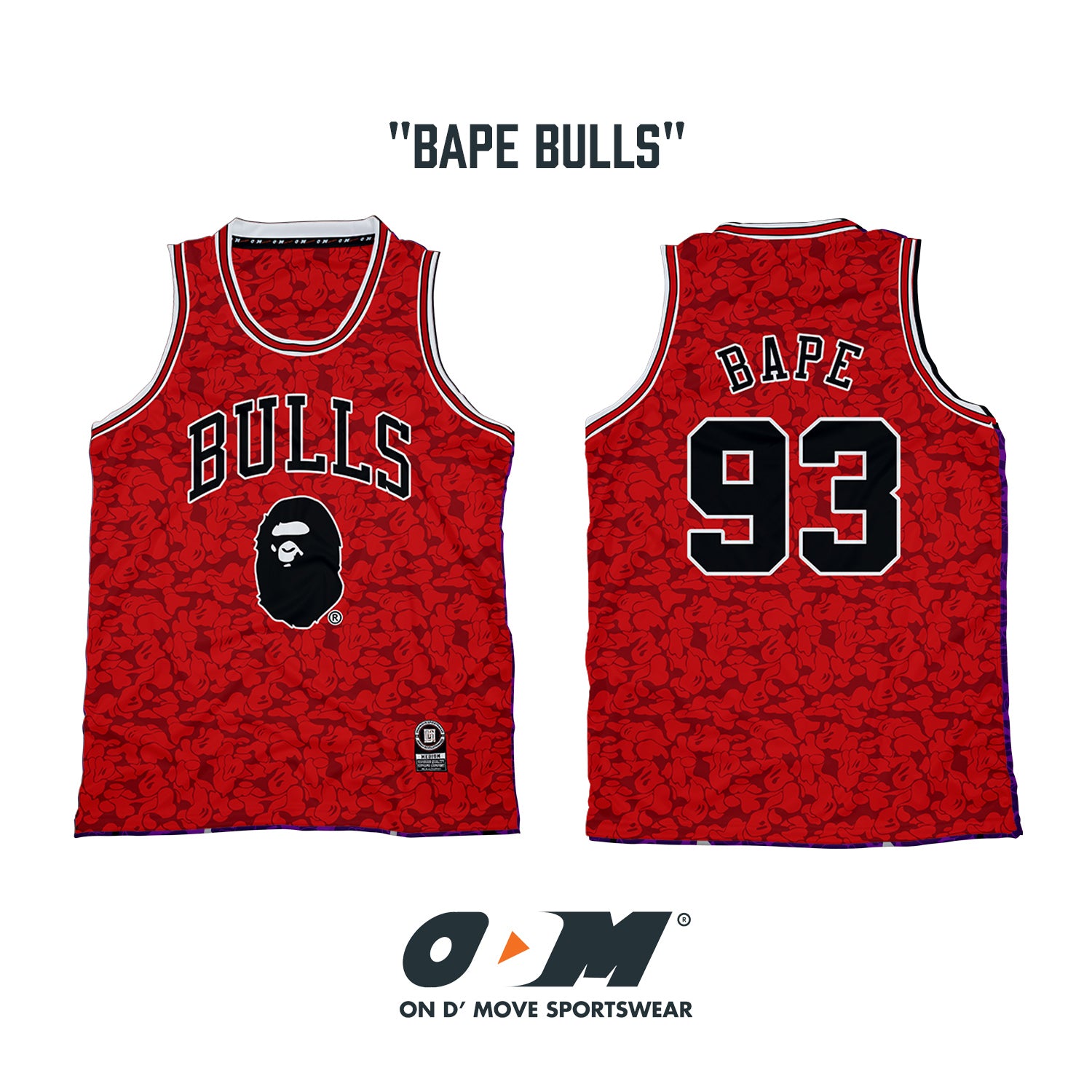 BAPE Bulls Jersey