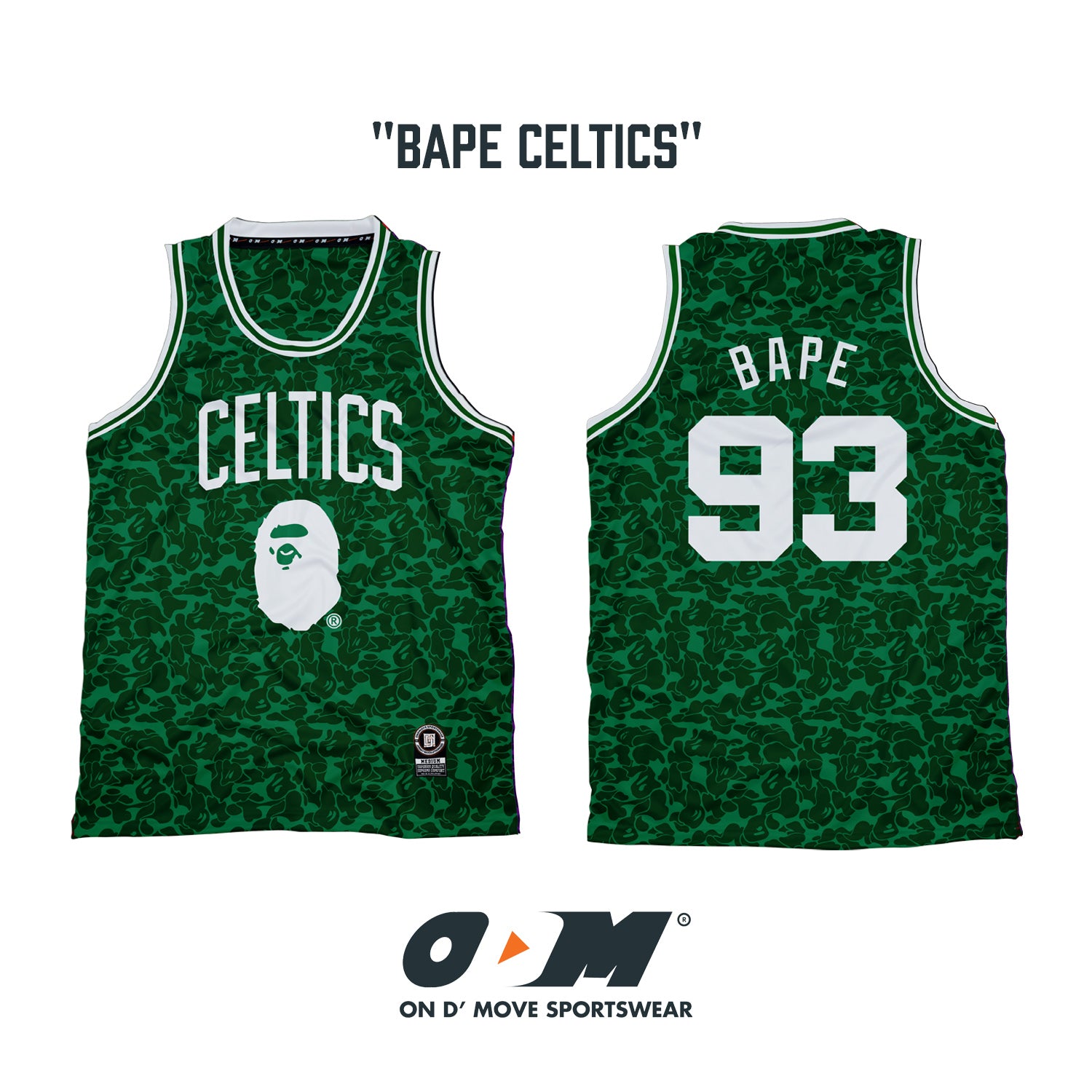 BAPE Celtics Jersey