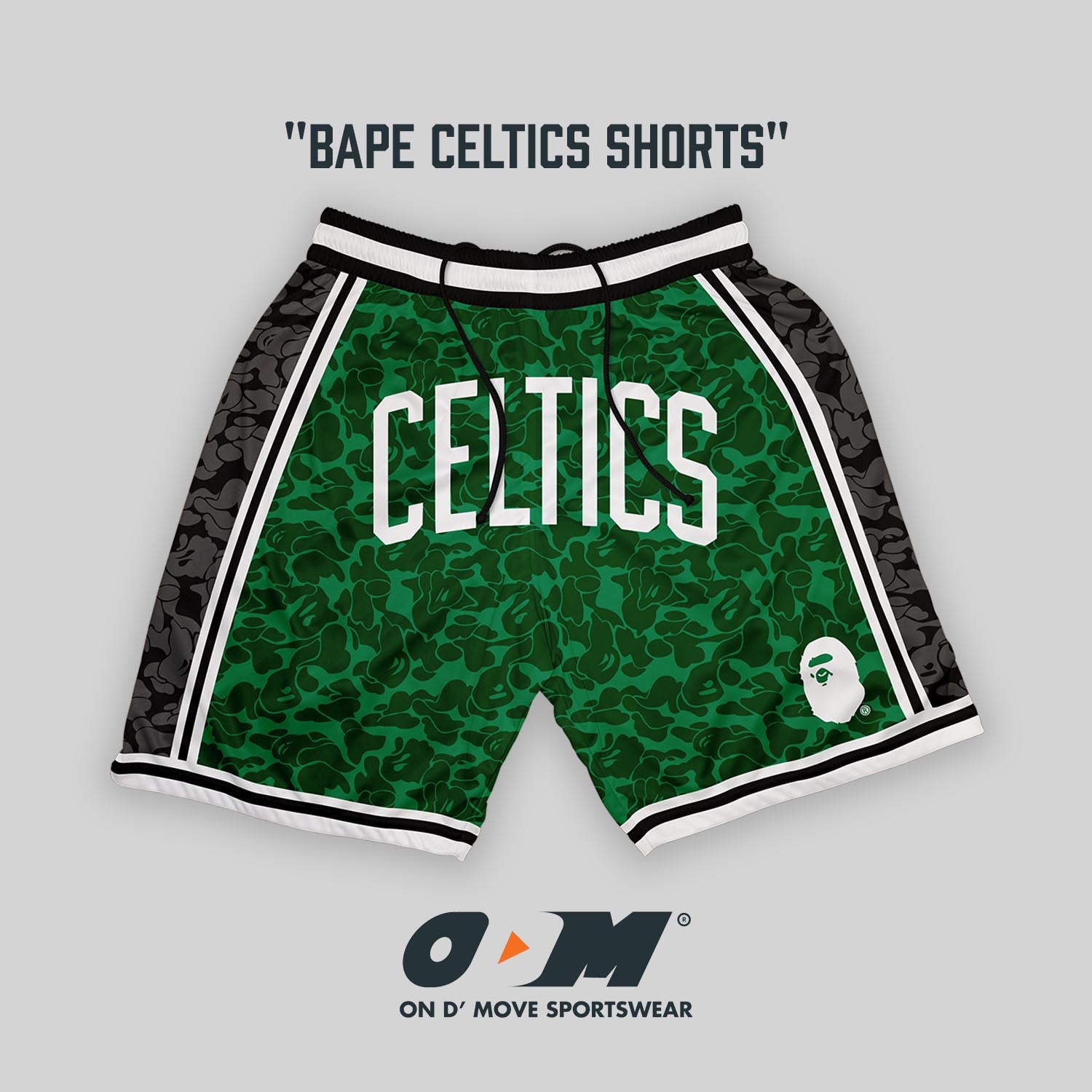 BAPE Celtics Shorts