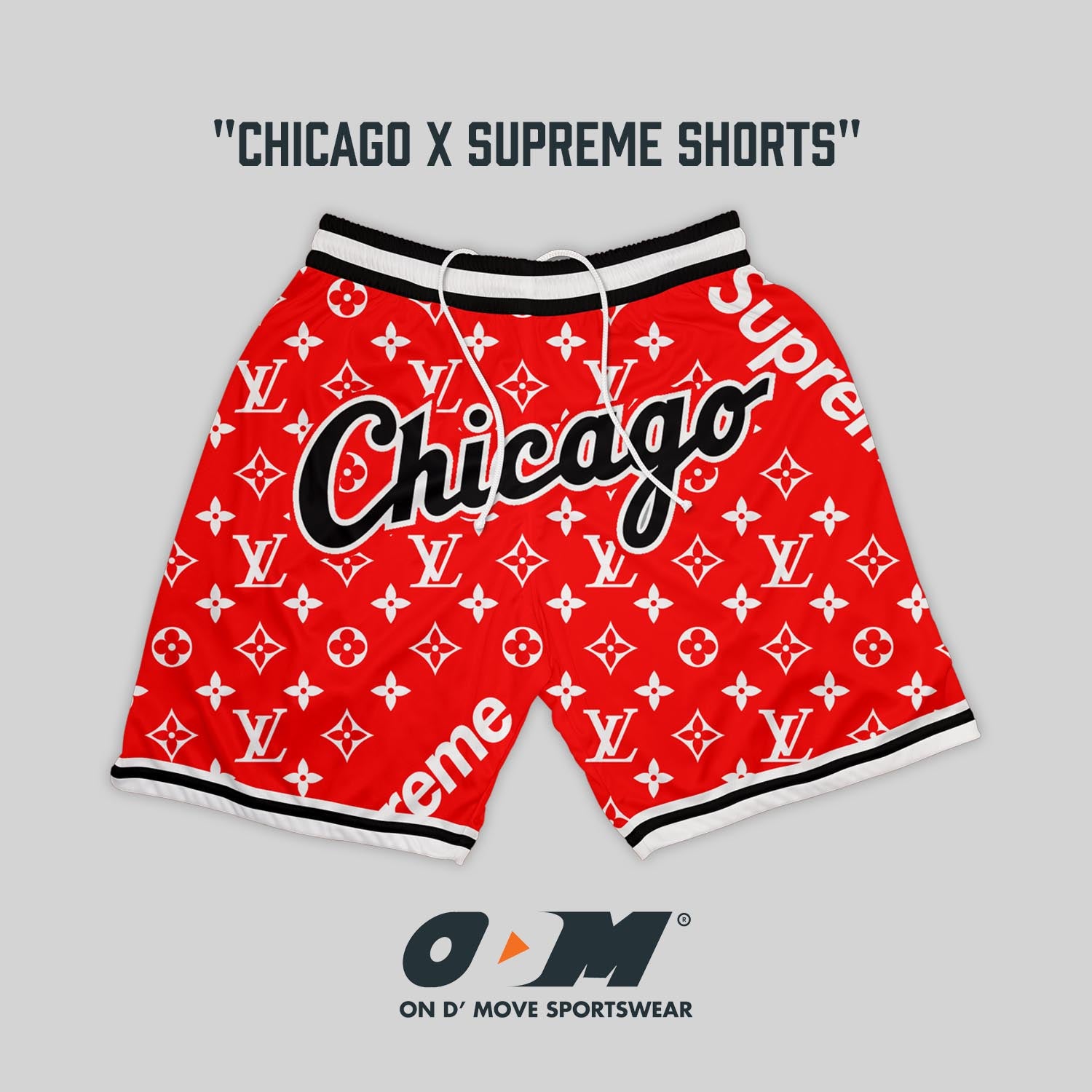 Chicago Bulls x Supreme Retro Shorts