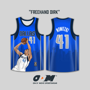 Dirk Nowitzki Dallas Freehand Jersey