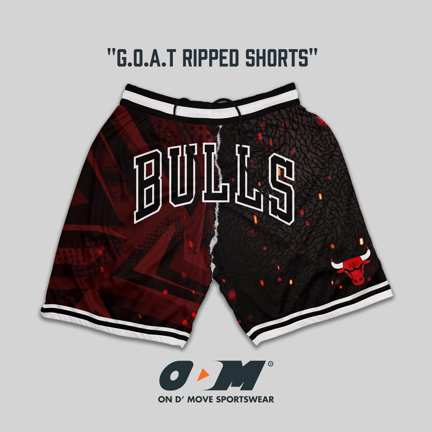 Jordan G.O.A.T Ripped Shorts
