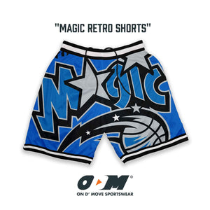 Orlando Magic Retro Shorts BIG LOGO