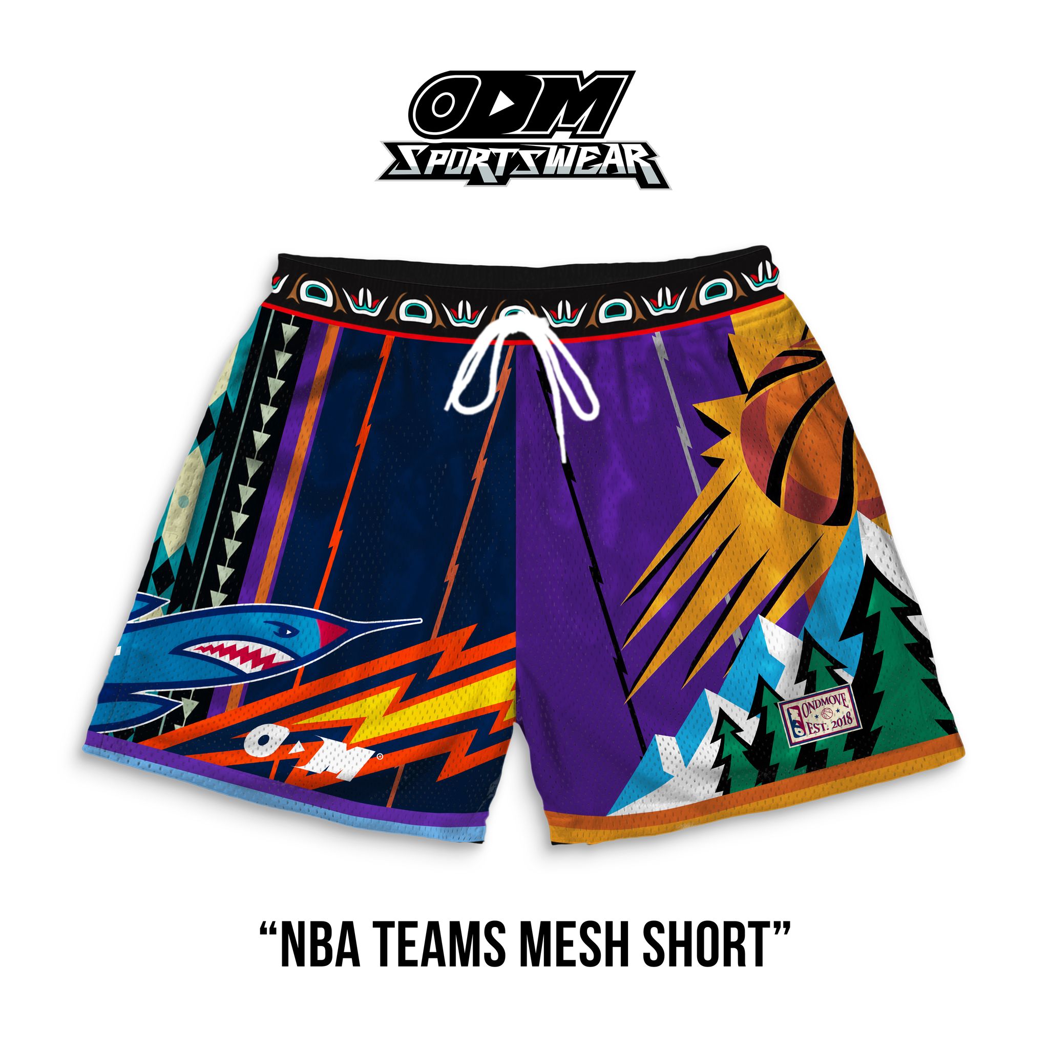 nba teams mesh shorts