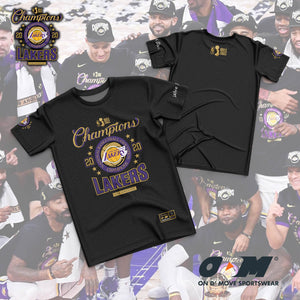 2020 NBA Champ Lakers Ceremonial Shirt