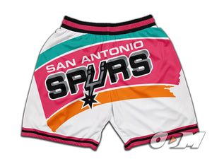 San Antonio Spurs Retro Shorts