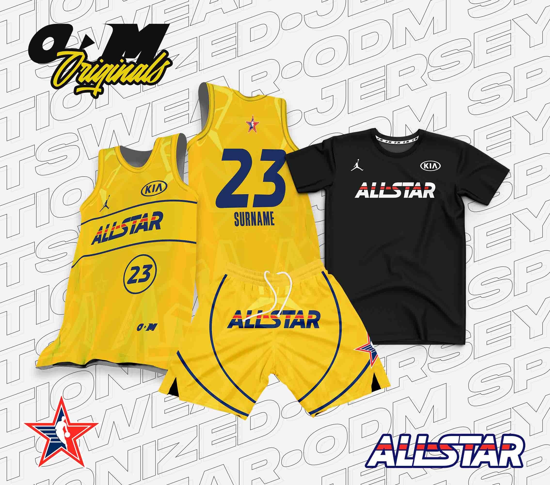 Team LEBRON NBA All Star Jersey Set w/ Shirt